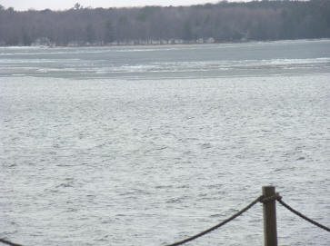 ice out on Gull Lake